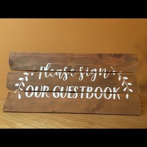 Wedding Guestbook Sign